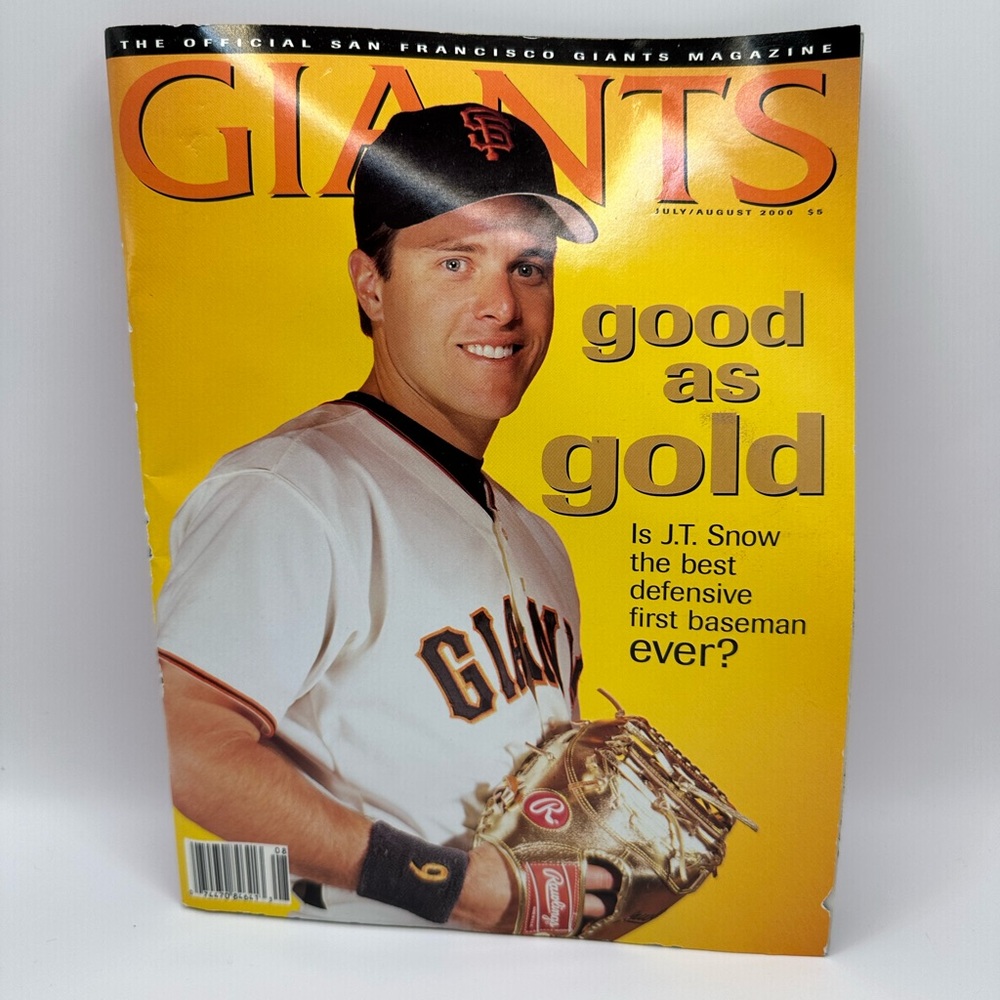 VTG 2000 San Francisco Giants Magazine